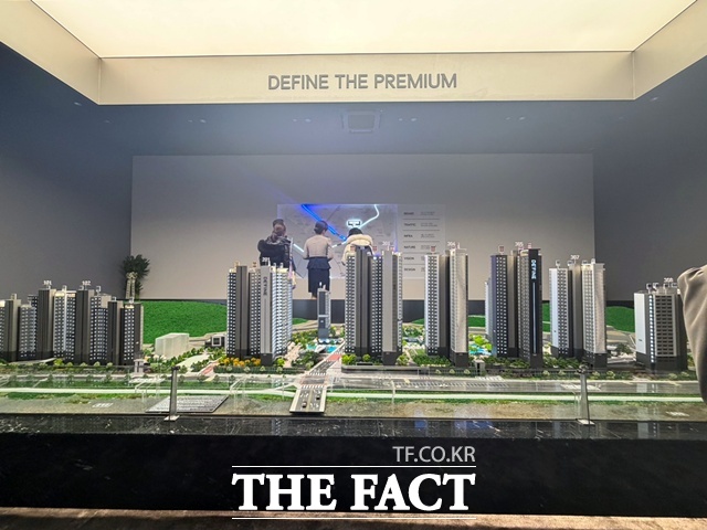 16일 서울 용산구 갈월동에 '드파인 연희' 견본주택이 오픈했다./공미나 기자