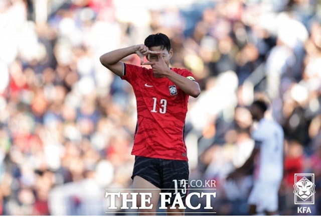 고지대 걱정 끝! 손흥민 '멀티골'·조규성 '헤더쇼'...<b>홍명보호 5-0 대승</b>