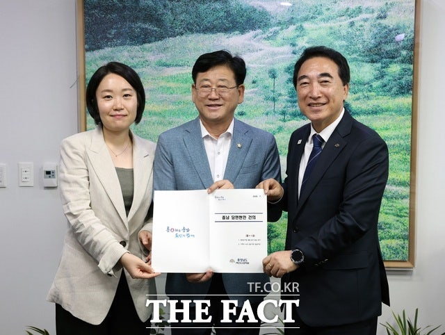 <b>충남</b>도, 발전공기업 통합 본사 유치 공식화…<b>박수현</b> 지사 국회 건의