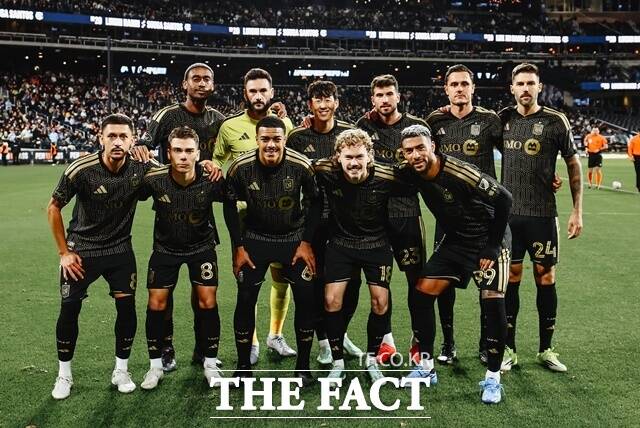 18일 뉴욕시티FC와 원정경기에 나선 LAFC의 스타팅11./LAFC