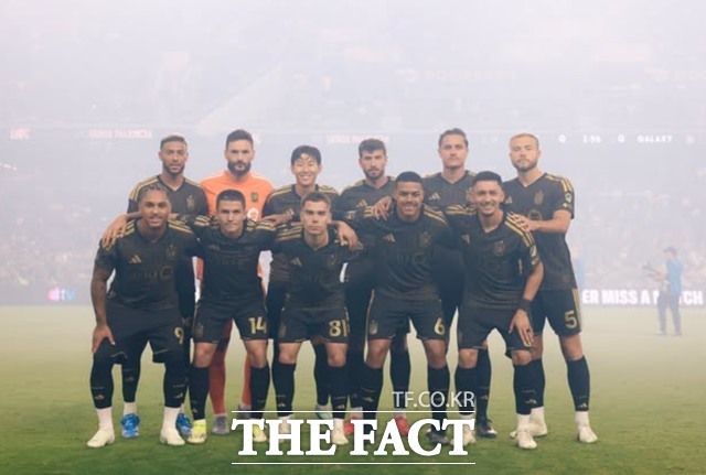 26일 LA갤럭시와 '엘트라피코'에 나선 LAFC의 스타팅11./LAFC