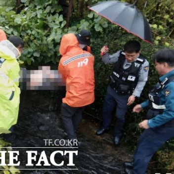 사흘간 농수로에 쓰러져 있던 70대…순천 경찰, 빗속 악조건 속 실종신고 1시간여 만에 구조
