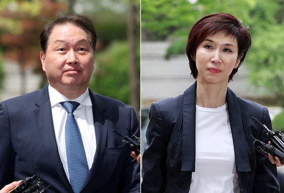 SK chief returns to court as judges weigh whether soaring shares count as marital property in high-stakes divorce settle