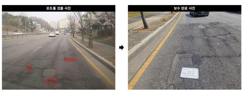 A bus hits a pothole, AI makes a report and it's fixed within hours
