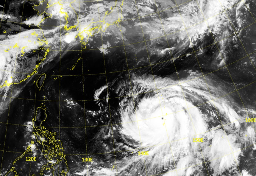 Typhoon Bavi captured by Japan's Himawari satellite CIRA/NOAA