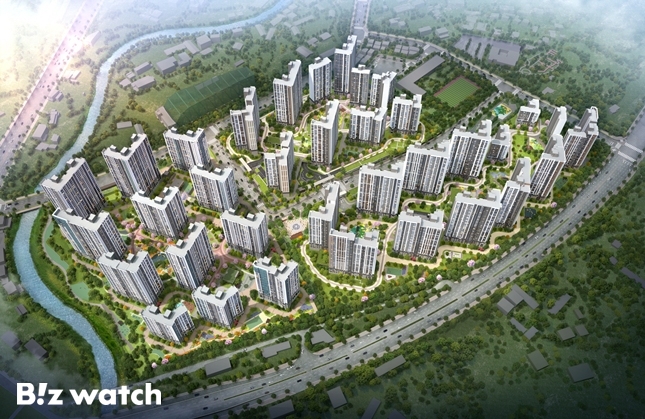 'Cheongju ival Pyeong Urban Development項目'Bird的靈敏度/來源= HMG Group