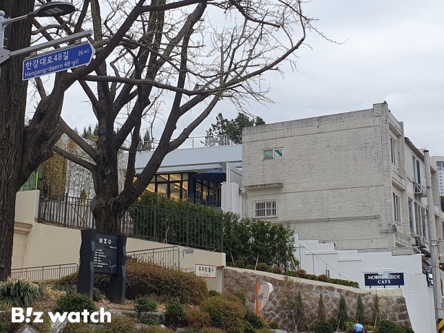 폐가로 방치돼 있던 부지를 리모델링 한 모닝사이드 카페./사진=김희정 기자 @khj