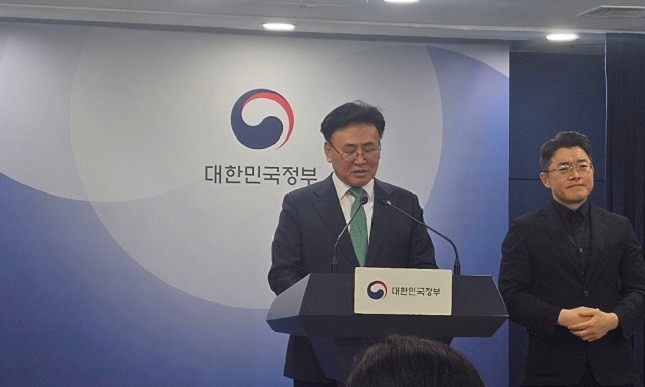 유상임 과학기술정보통신부 장관이 9일 오전 정부서울청사에서 진행된 '과기정통부 국정 핵심과제 4차 대국민 브리핑'에서 기자들의 질문에 답하고 있다./사진=비즈워치