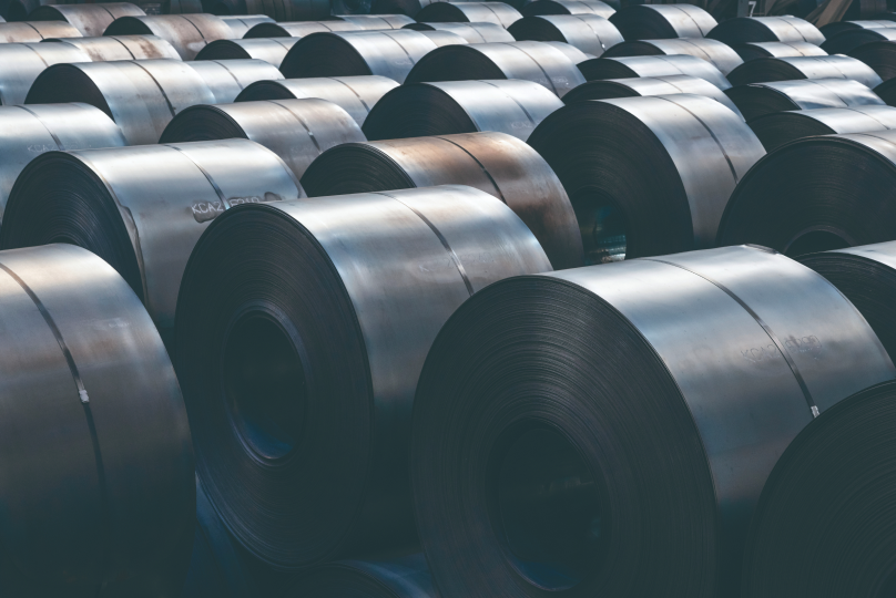 현대제철이 생산한 열연 제품./사진=현대제철