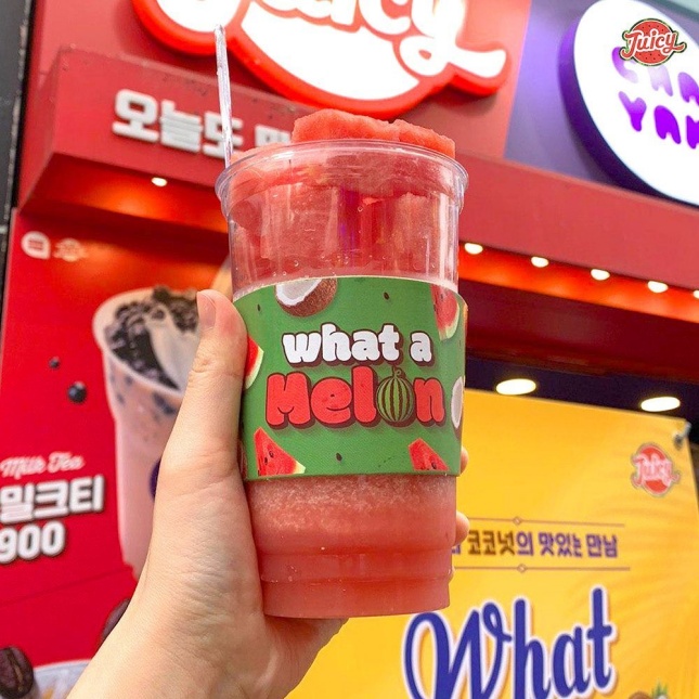 쥬씨 수박주스/사진=쥬씨