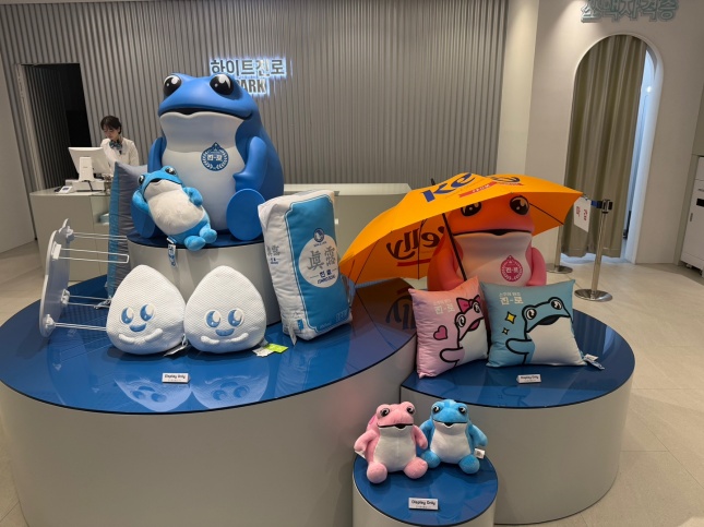 하이트진로 파크 굿즈존/사진=김다이 기자 @neverdie