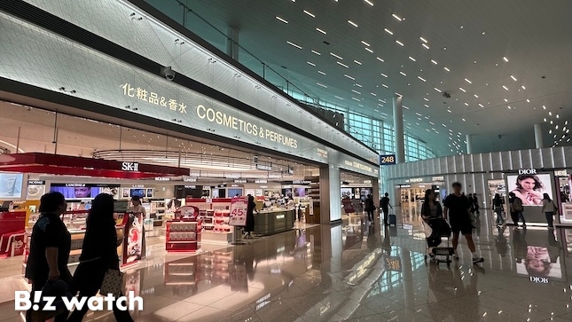 신세계면세점 인천공항 T2 DF2 구역./ 사진=정혜인 기자 hij@
