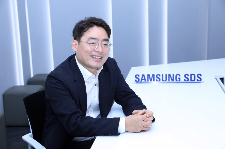 이동하 삼성SDS 전자AM팀 프로가 28일 서울 송파구 삼성SDS 본사에서 비즈워치와 인터뷰를 하고 있다./사진=삼성SDS