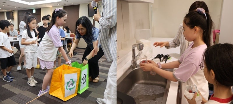 한미그룹, 임직원 자녀 대상 자원순환 캠페인 열어