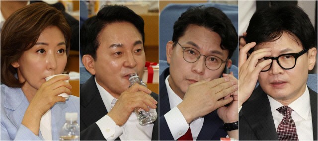 국민의힘 당권주자 '비방전' 고조…나경원·<b>원희룡</b>·<b>윤상현</b>, <b>한동훈</b> 연일 견제...