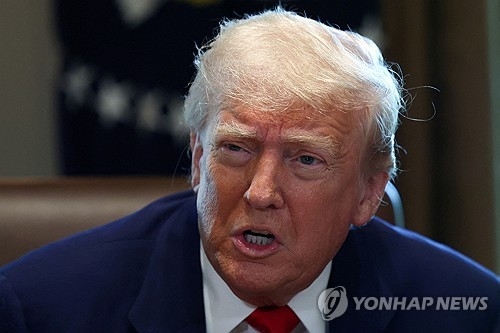 ▲도널드 트럼프 미국 대통령 [로이터 연합뉴스 자료사진.재판매 및 DB 금지]