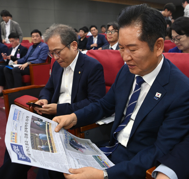 동해안권 물그릇 확대 첫 공론화…여권 지도부 대거 참석