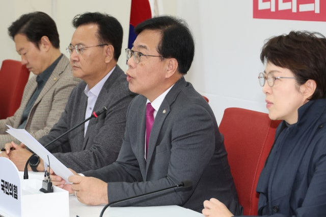 <b>송언석</b> "검찰 대장동 항소포기, 현안질의·국정조사 하자"