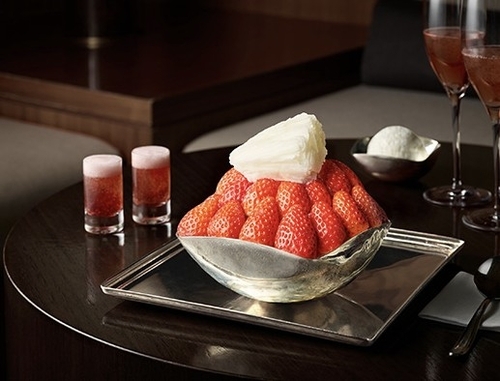 ▲ 신라호텔 딸기빙수 [신라호텔 홈페이지 화면캡처]