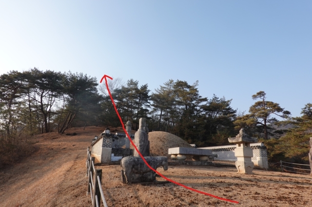 ▲ 장릉 맥로도