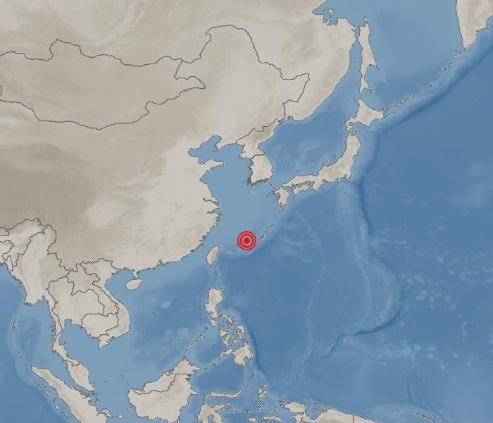 일본 <b>오키나와</b>현 서쪽 해역서 규모 6.4 지진 발생