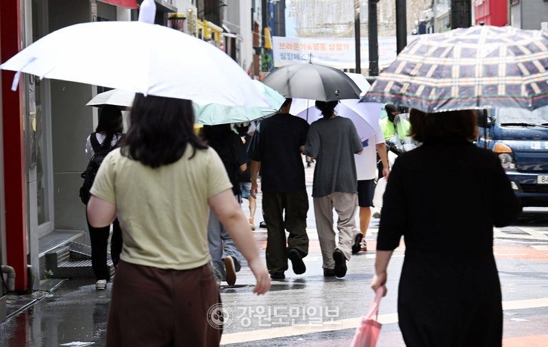 광복절 <b>대체공휴일</b> 전국 비…강원 내륙·산지 최대 60