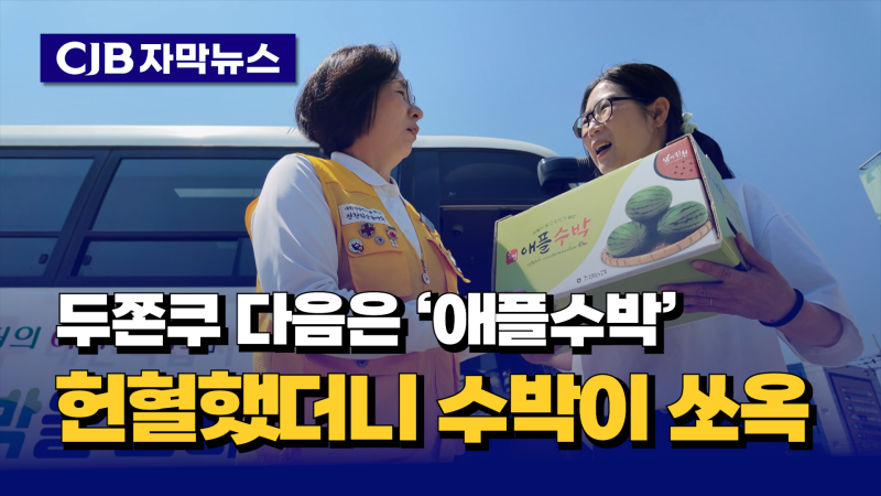 [자막뉴스] 두쫀쿠 다음은 '애플수박'...헌혈했더니 수박이 쏘옥