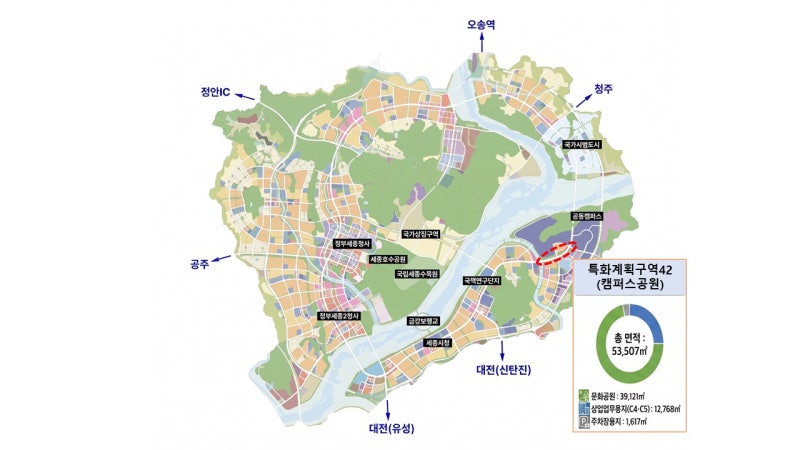[더세종] 행복청, 집현동에 2031년까지 '대학촌' 조성