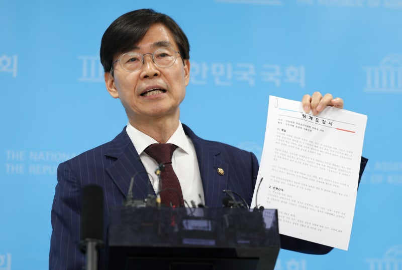 조경태, 장동혁 대표 윤리위 제소 "당 생존 위해 제명·출당해야"