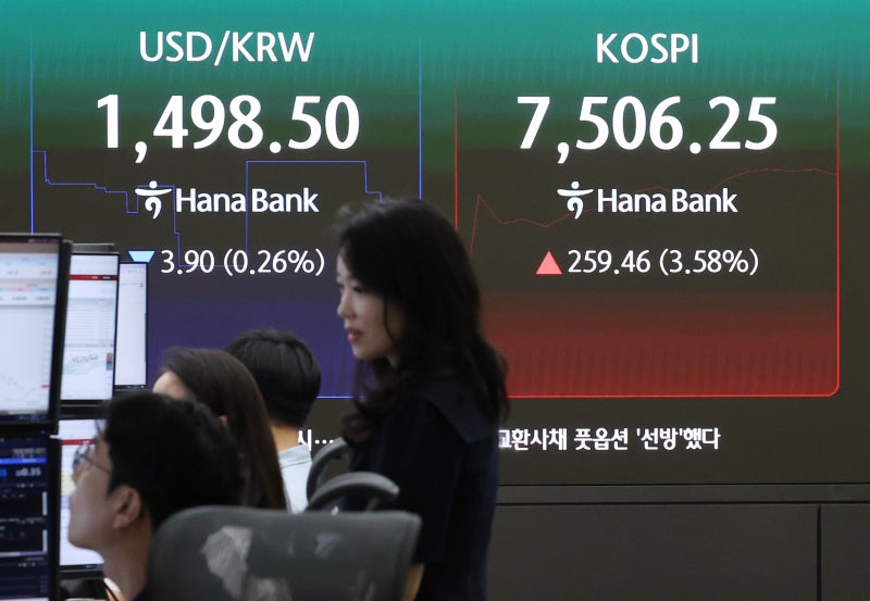 코스피, 폭락 딛고 3%대 반등...삼전·닉스 상승세