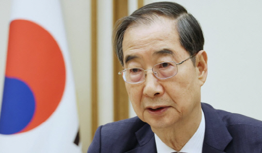 Independent presidential candidate Han Duck-soo. Yonhap News.