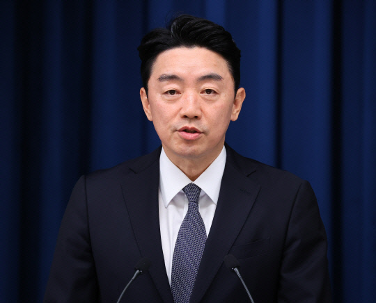 강훈식 대통령실 비서실장. 연합뉴스