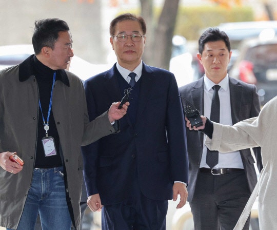 <b>박성재 구속심사</b> 종료…"계엄 막지못해 죄송"