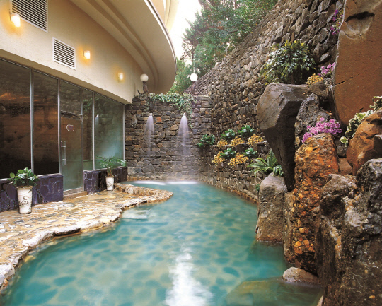 온양온천 모습.아산시 제공