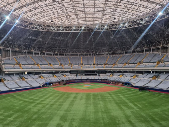 고척스카이돔 그라운드 모습.서울시설공단 제공