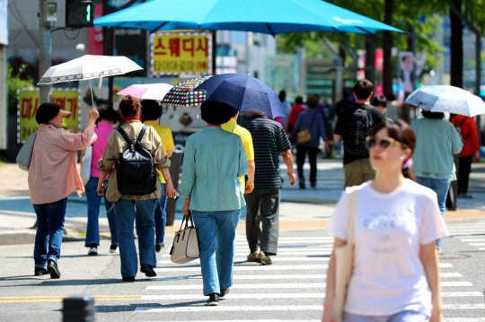 16일 충청권 낮 기온 32도까지…당분간 더위 이어져
