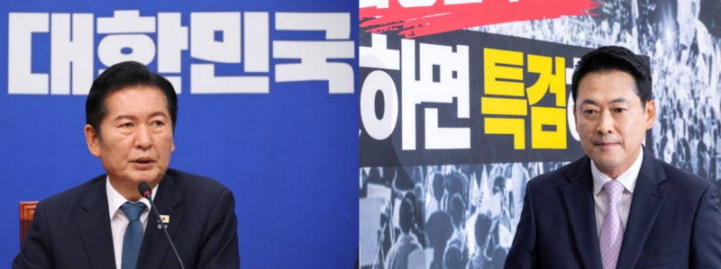 '사임' 정청래 연임 도전 초읽기…'퇴원' 장동혁 당무 재장악 속도