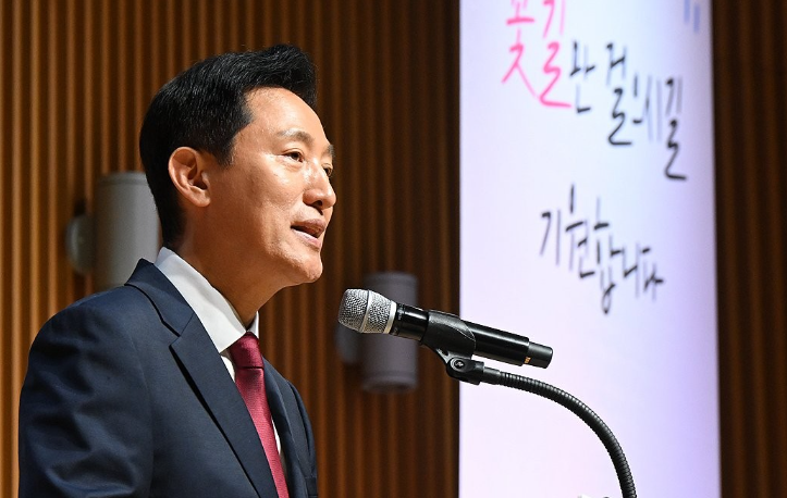 [속보] 오세훈 "보수 가치 공유하면 함께해야"…한동훈·이준석 연대 가능성 언급