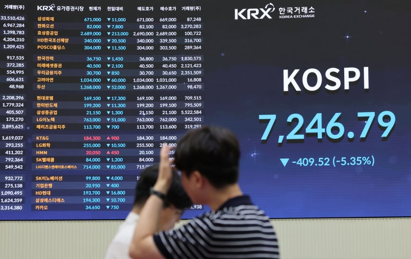 SK하닉 200만 원·삼전 27만 원 붕괴…애프터마켓서 '와르르'