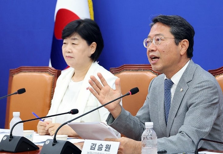 <b>김승원</b> 법무장관 후보자 "<b>형사사법체계</b> 안정적 정착에 최선"