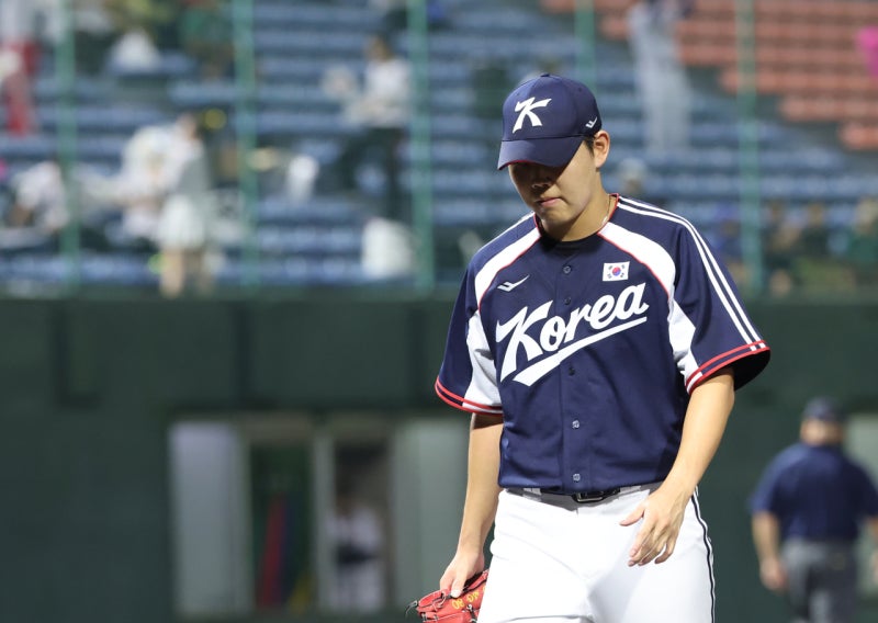 <b>한국</b> 야구, '전원 사회인' 일본에 0-5 <b>완패</b>