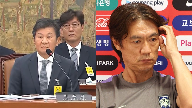 축구협회 청문회 7월 22일 개최···정몽규·홍명보·박지성·손흥민 부른다