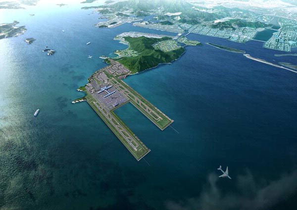 가덕도신공항 조감도.국제신문DB