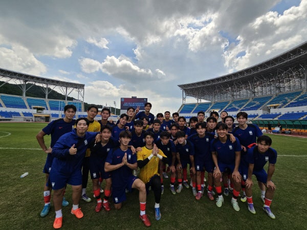 <b>U20</b> 축구 국가<b>대표팀</b>, 김해서 마지막 담금질…8일 출국