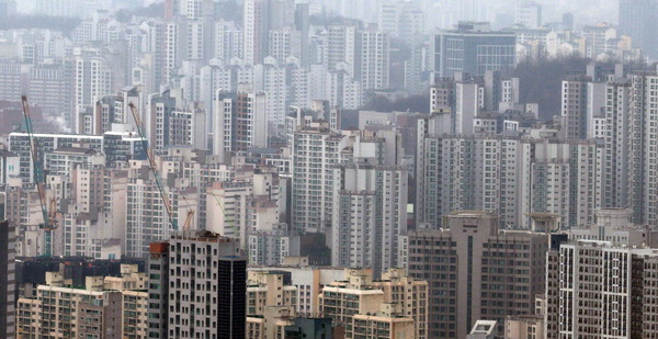 서울 시내 아파트 단지 모습.연합뉴스