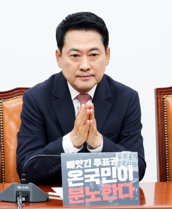 장동혁 “특검보다 재선거가 먼저”…오세훈 견제 아니냐는 목소리도