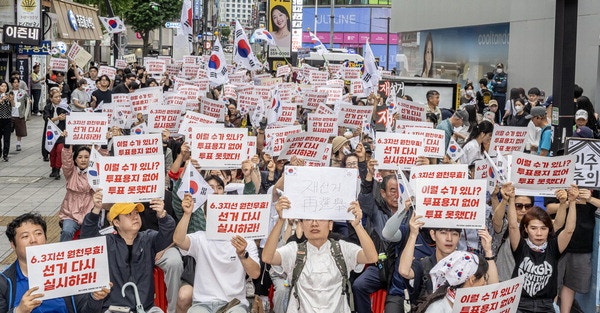 [단독] 부산 8곳이라더니…투표지 수혈 9곳 “100장 안 남아 초긴장”