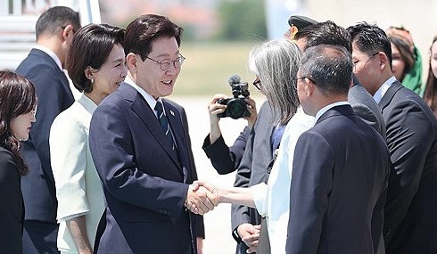 李대통령 트럼프 만날까.. 나토 정상회의 열리는 튀르키예 도착