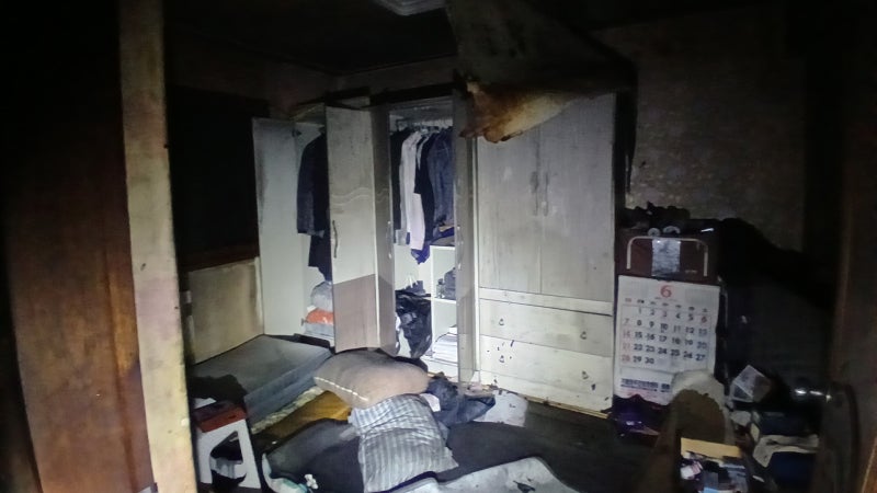 새벽시간 익산 아파트에서 불.. 60대 남성 숨져