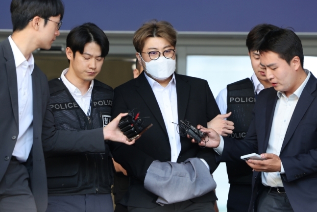 ▲ 검찰 송치되는 김호중 [연합뉴스]&#160;